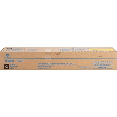 Konica Minolta Toner Cartridge, Bizhub C258, 28000 Yield, BK KNMTN324K